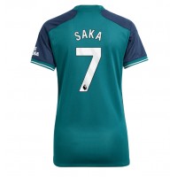 Camiseta Arsenal Bukayo Saka #7 Tercera Equipación para mujer 2023-24 manga corta